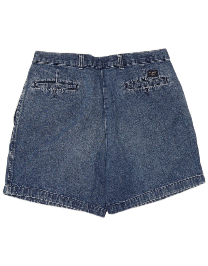 Damskie spodenki jeansowe Dockers W34, duże, niebieskie, bawełniane