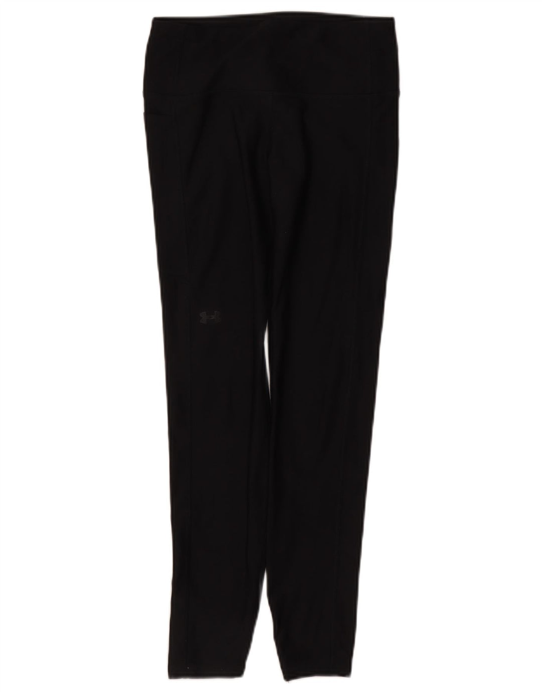 Damskie legginsy Under Armour Heat Gear UK 10, małe, czarne, poliestrowe