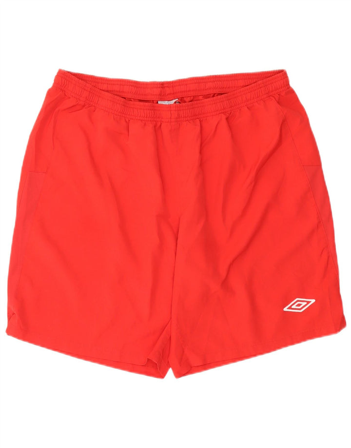 Męskie spodenki sportowe Under Armour 2XL, czerwony poliester
