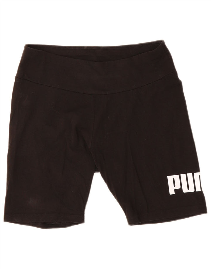 Damskie spodenki sportowe PUMA z grafiką UK 12, średnie czarne