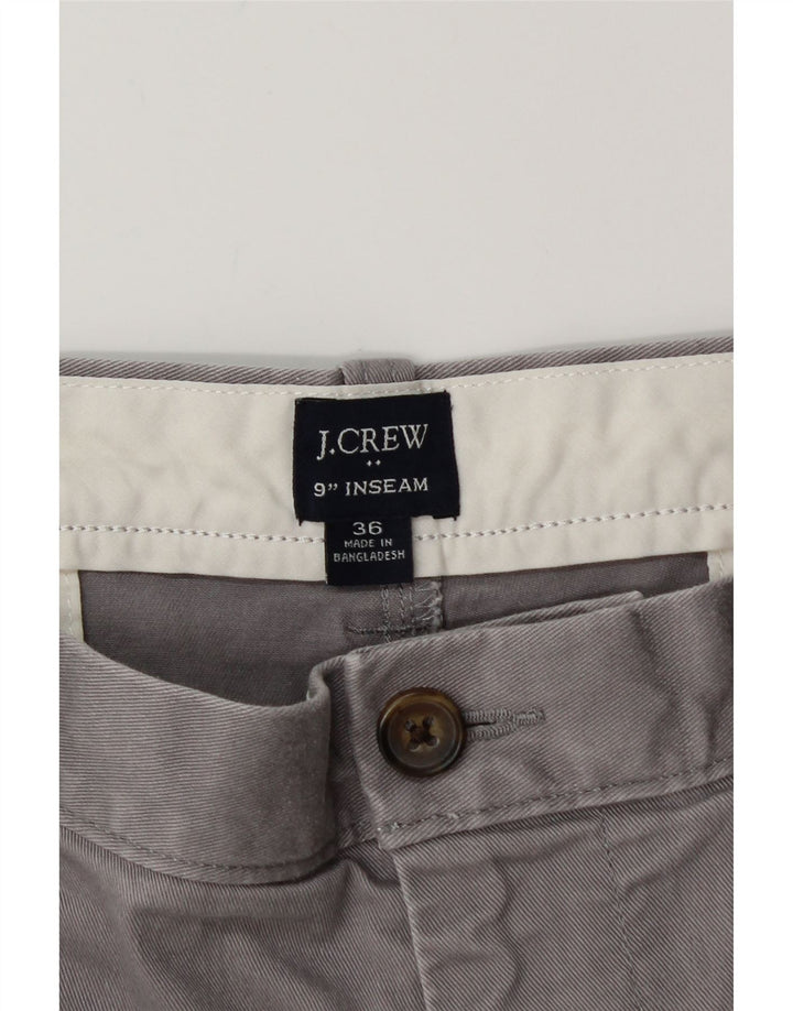Męskie spodenki Chino J. CREW W36, duże, szare, bawełniane