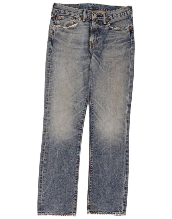 Męskie jeansy Levi's 511 Slim W31 L32 Niebieskie bawełniane