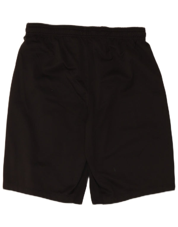 Męskie spodenki sportowe Macron Udinese Calcio, duże, czarne, poliestrowe