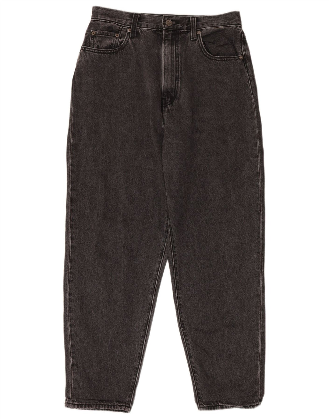 Damskie jeansy LEVI'S o luźnym kroju z wysokim stanem W29 L27 Szara bawełna