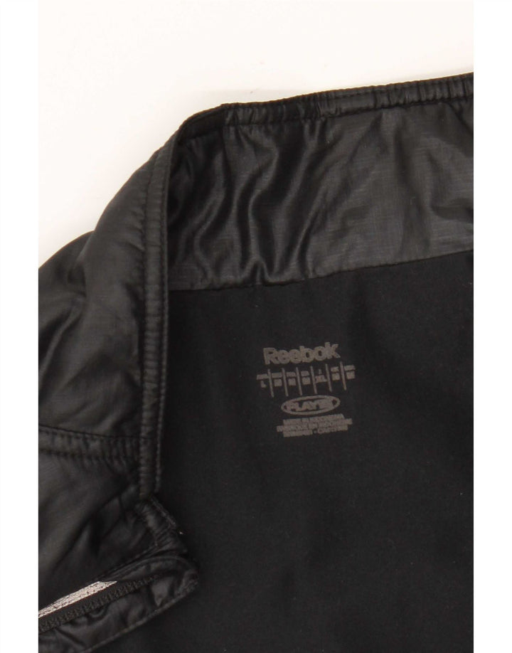 Damska wyściełana kamizelka Reebok UK 14, średnia czarna