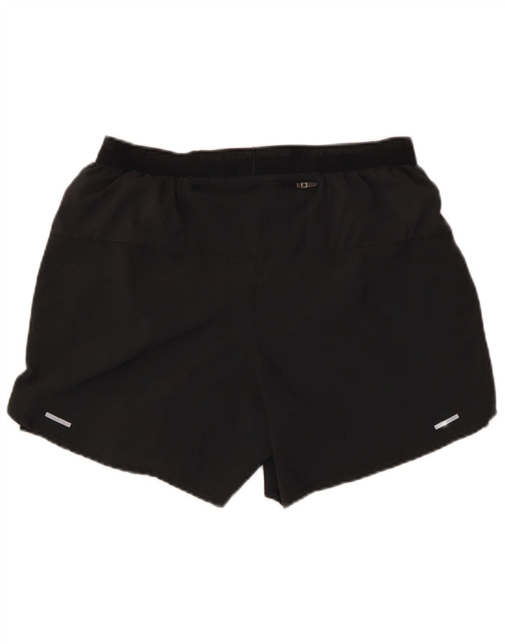 Damskie spodenki sportowe Nike Dri Fit Graphic UK 14, średnie czarne