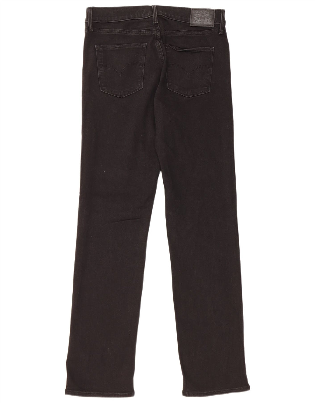 Damskie jeansy Levi's 314 Shaping Straight W28 L30 Czarne