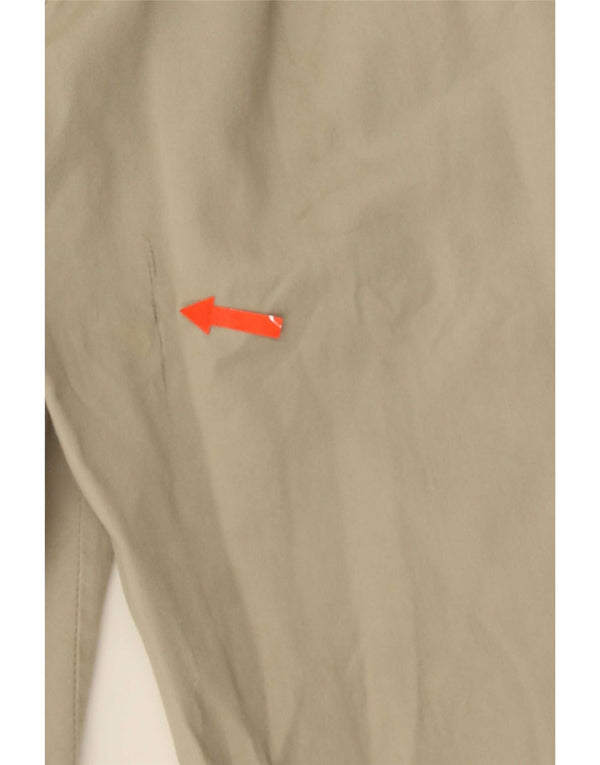 Męskie proste spodnie garniturowe Armani Exchange IT 52 XL W36 L30 Beżowa bawełna