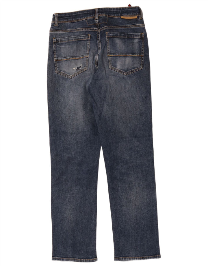 Damskie jeansy proste Dack's o regularnym kroju IT 46 Large W28 L29 granatowe