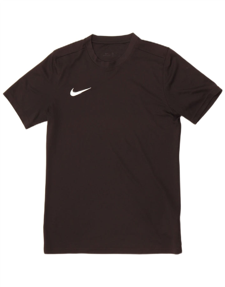 Męska koszulka Nike Dri Fit Top, średni czarny poliester