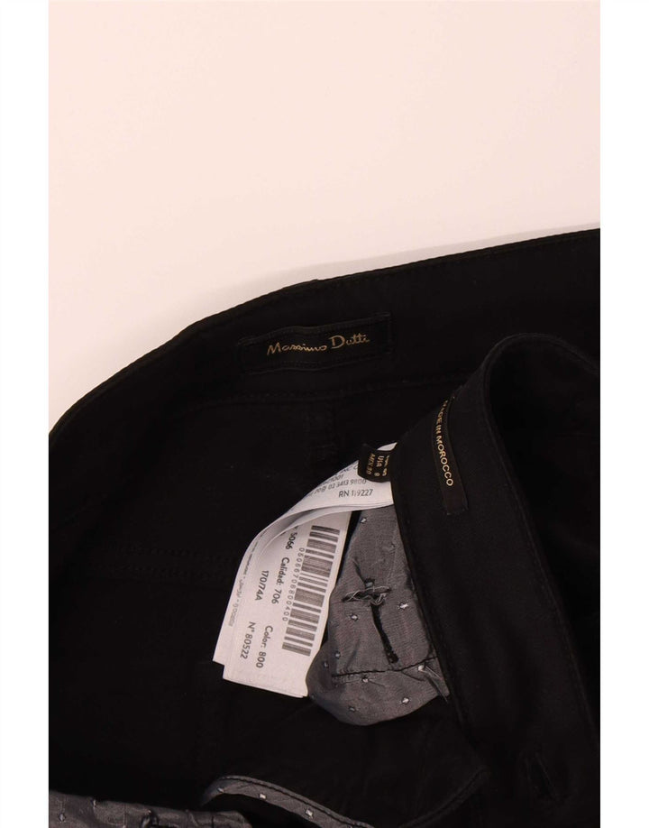 Damskie jeansy Massimo Dutti z wysokim stanem EU 40 Medium W30 L30 czarne