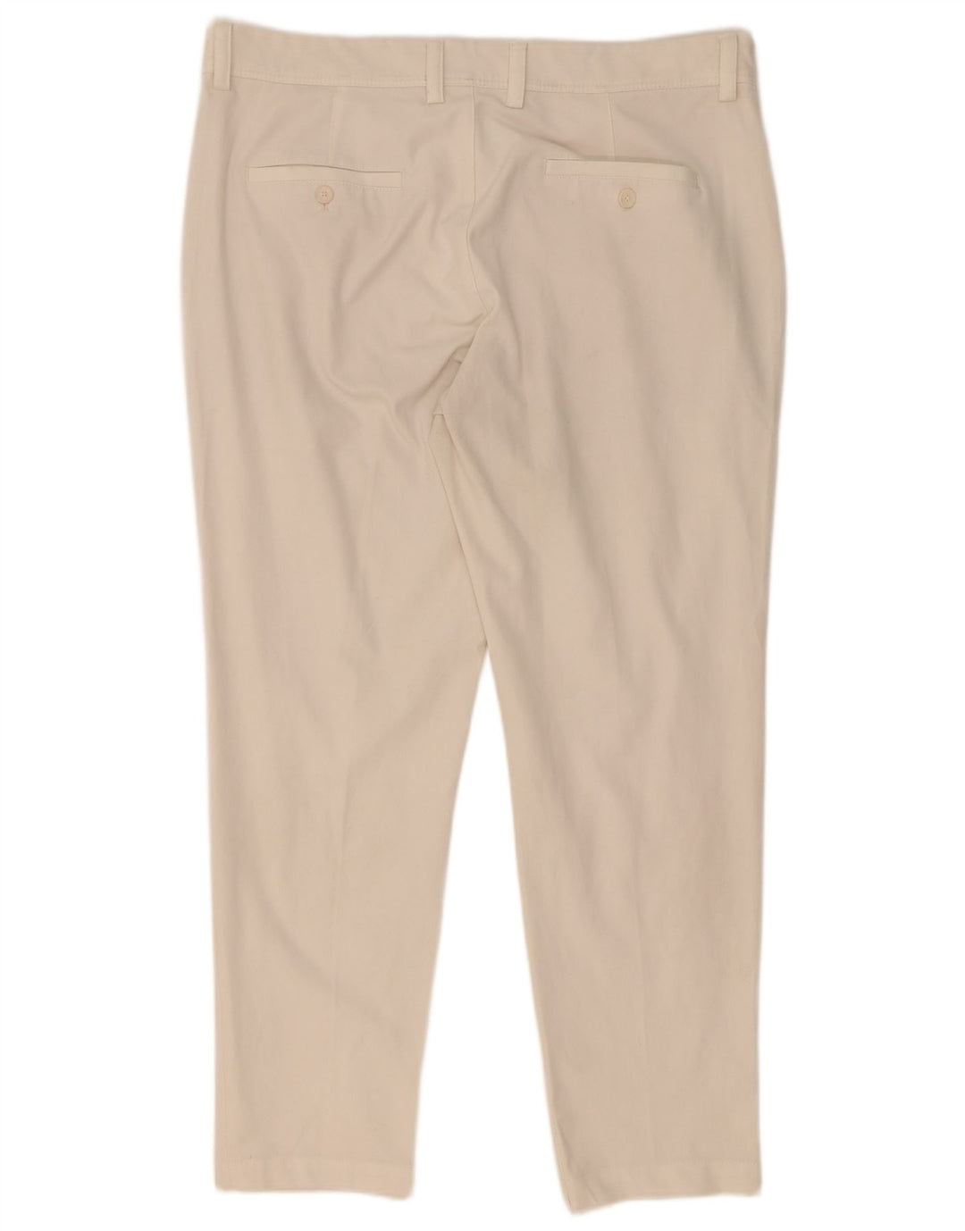 Męskie spodnie chino Zara EU 44 Large W34 L30 Biały poliester