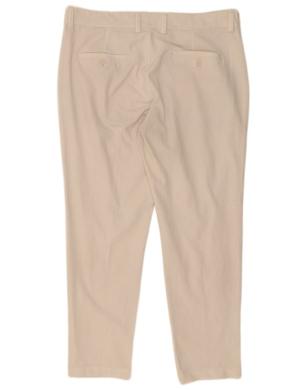 Męskie spodnie chino Zara EU 44 Large W34 L30 Biały poliester