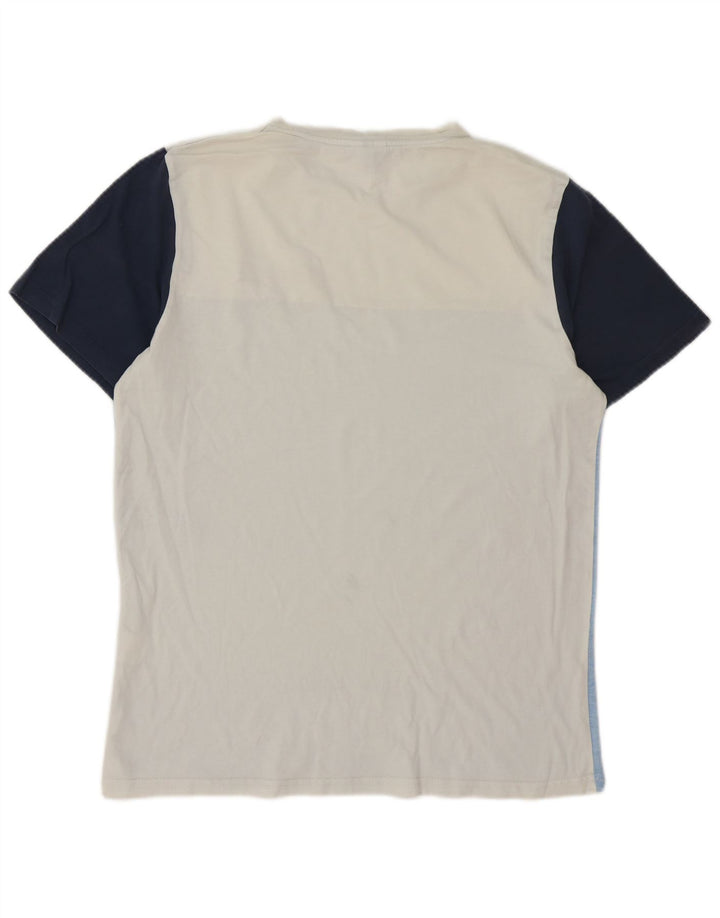 T-shirt męski Ellesse, bawełniany, średniej wielkości, w kolorze białym