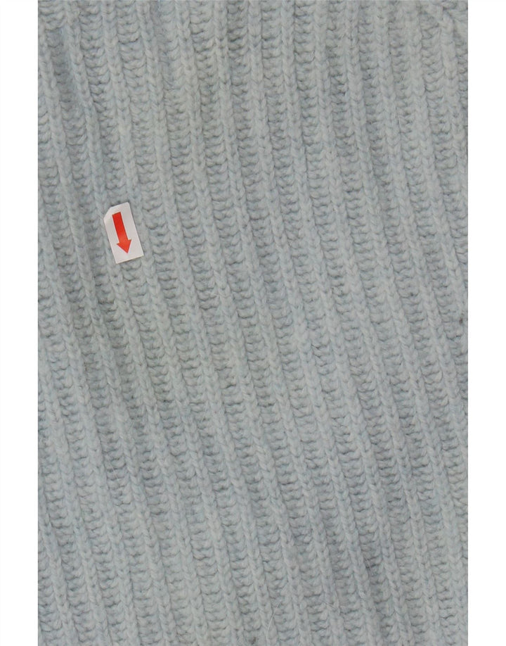 REISS Womens V-Neck Jumper Sweater UK 16 Large Blue Polyamide Vintage Reiss and Second-Hand Reiss from Messina Hembry 