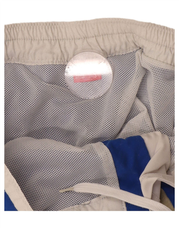 Męskie spodenki kąpielowe Puma z grafiką, duże, niebieskie, z poliestru