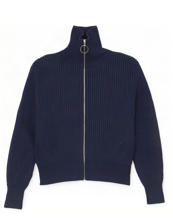 Sweter damski Marks & Spencer Crop Cardigan UK 12, średni granatowy