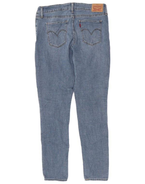 Damskie jeansy Levi's 711 Skinny W32 L30 Niebieskie bawełniane