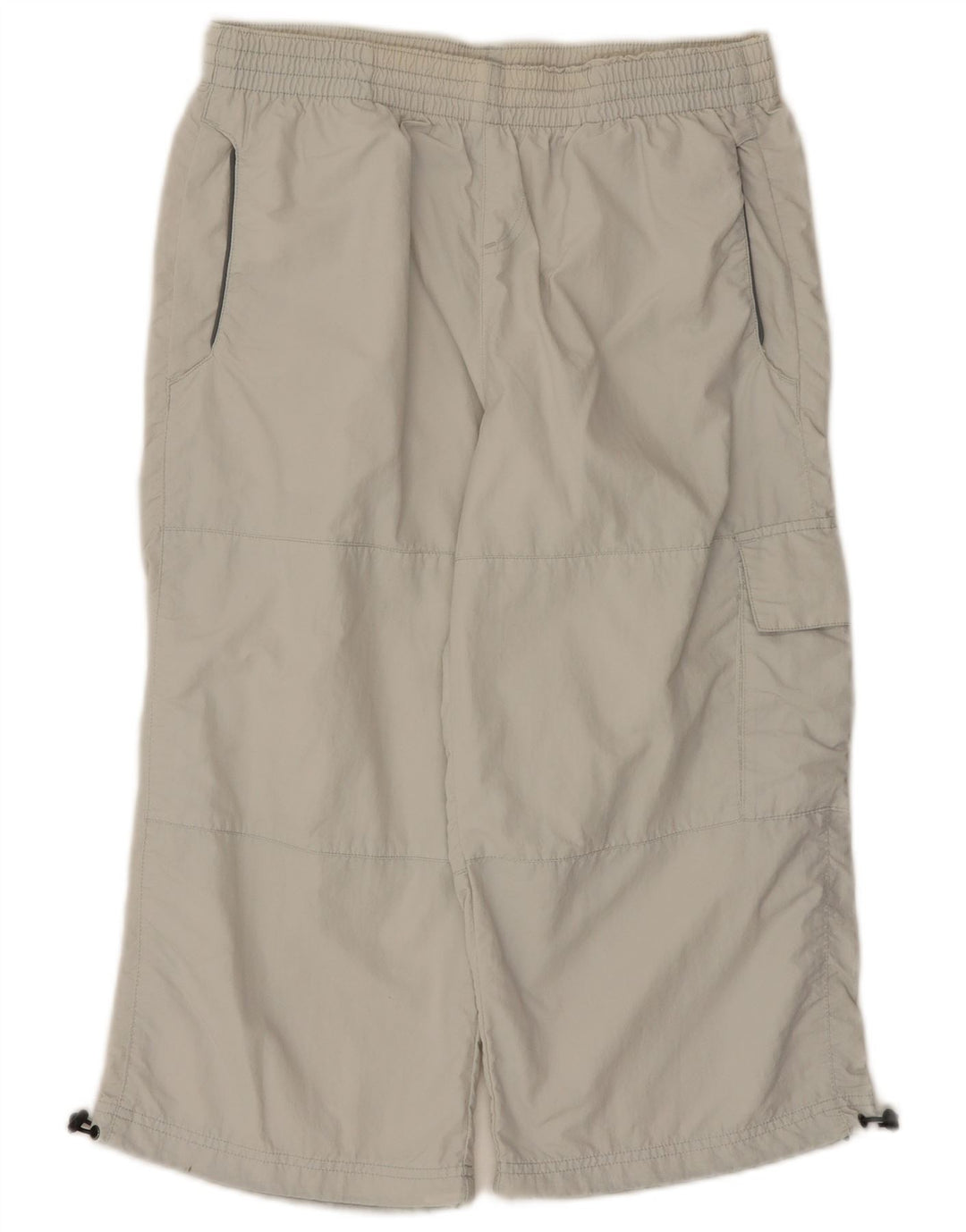 Męskie bermudy sportowe Diadora, duże, złamanej bieli, poliamid