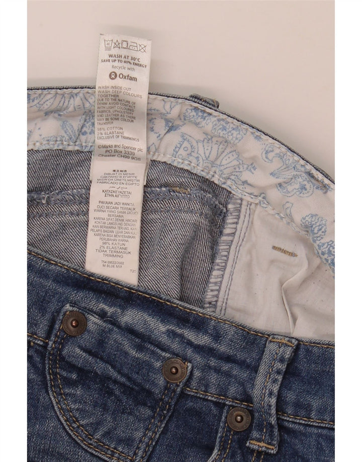 Męskie spodenki jeansowe Marks & Spencer UK 12 Medium W32, niebieskie, bawełniane