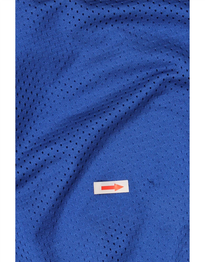 Męskie spodenki sportowe ADIDAS New York Knicks, duże, niebieskie, z poliestru