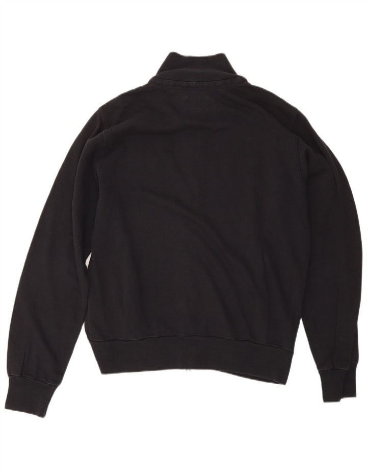 Męska kurtka dresowa Woolrich Graphic, średnia czarna, bawełniana