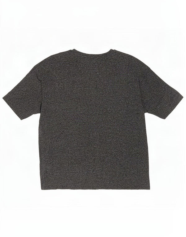Męski T-shirt Zara Trafaluc, mały, szary, nakrapiany