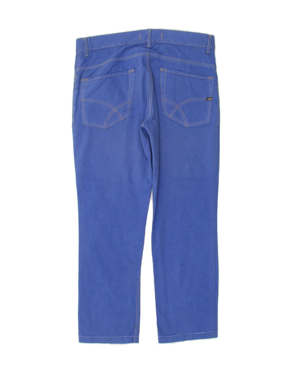 GAS Womens Straight Jeans W33 L27 Blue Cotton