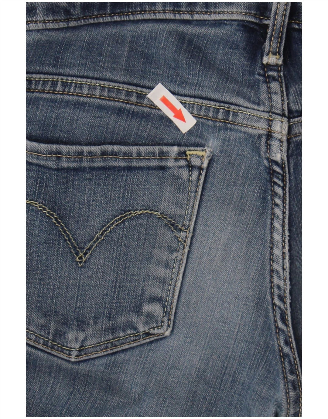 Damskie jeansy Skinny Levi's W28 L28 Niebieskie
