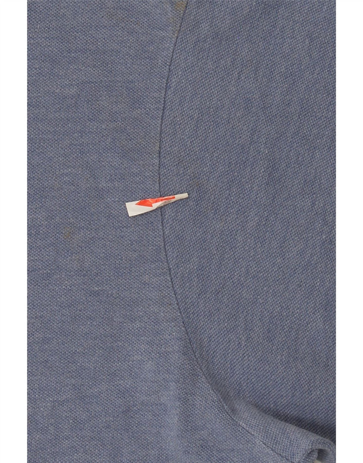 Męska koszulka polo Lacoste, rozmiar 7, 2XL, niebieska, bawełniana