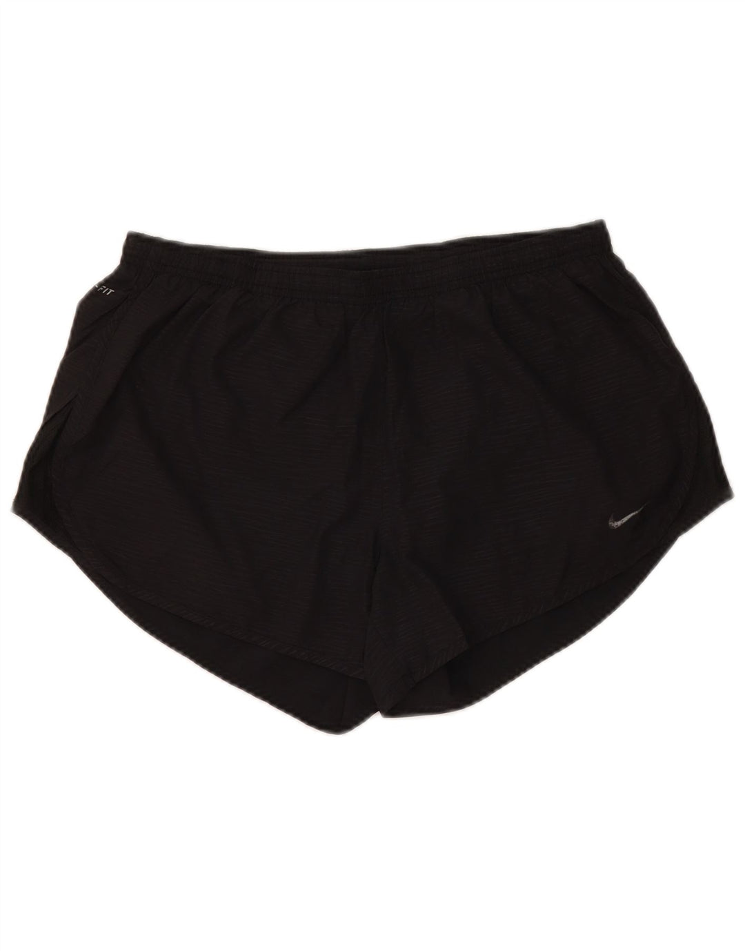Damskie spodenki sportowe NIKE Dri Fit UK 14, średni czarny poliester