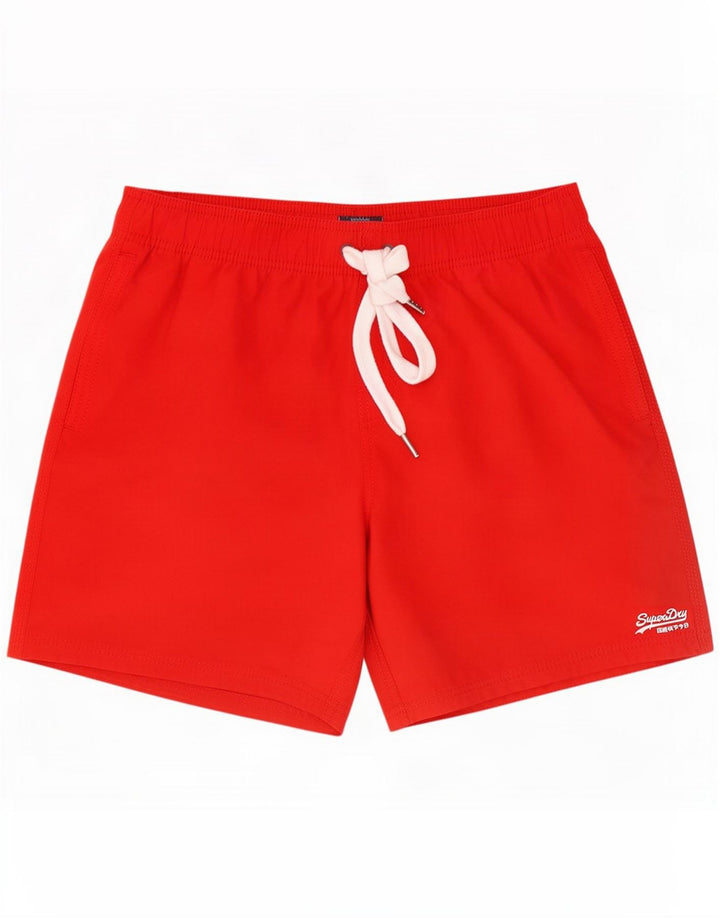 Męskie spodenki kąpielowe Superdry Medium Red