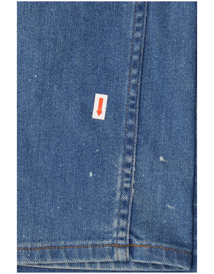 Męskie proste dżinsy Levi's W34 L34 Niebieskie bawełniane