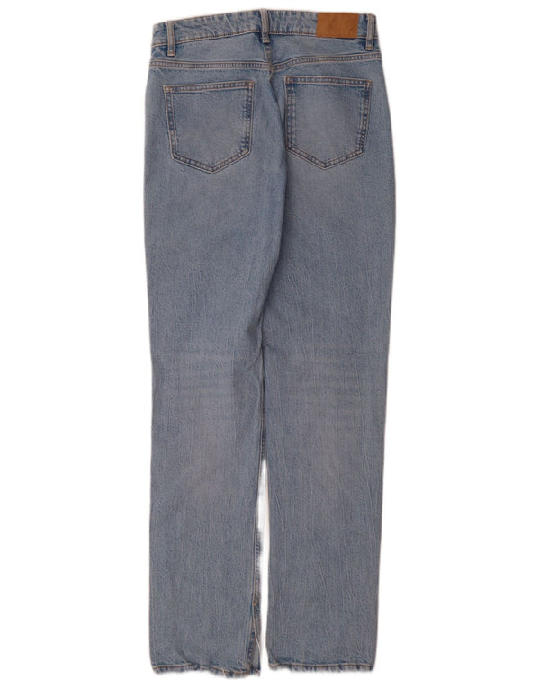 Damskie proste dżinsy Zara EU 38 Small W28 L32 Niebieskie bawełniane
