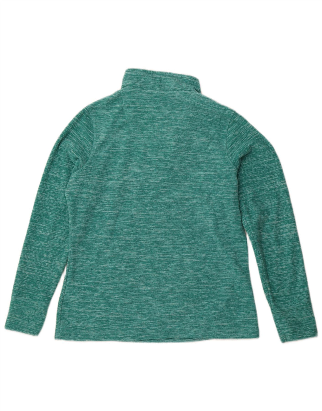 Damski sweter oversize Weird Fish z polaru UK 10, mały, zielony, poliester