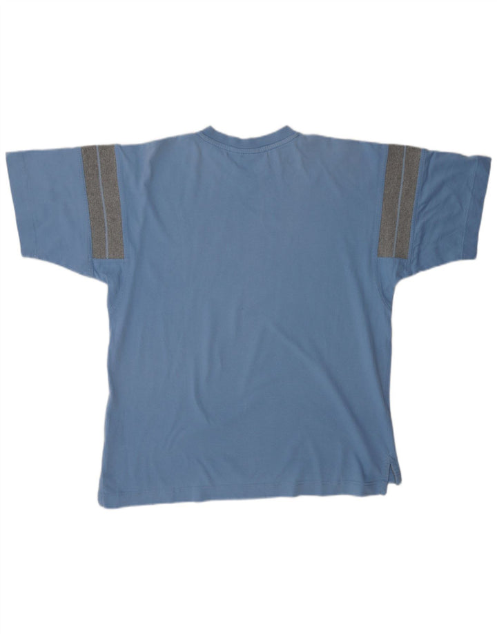 Męski T-shirt z grafiką PUMA, mały, niebieski