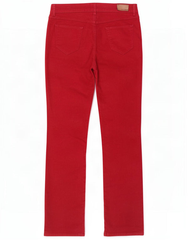 Laura Ashley Damskie jeansy slim UK 16 Large W34 L32 Bordowa bawełna