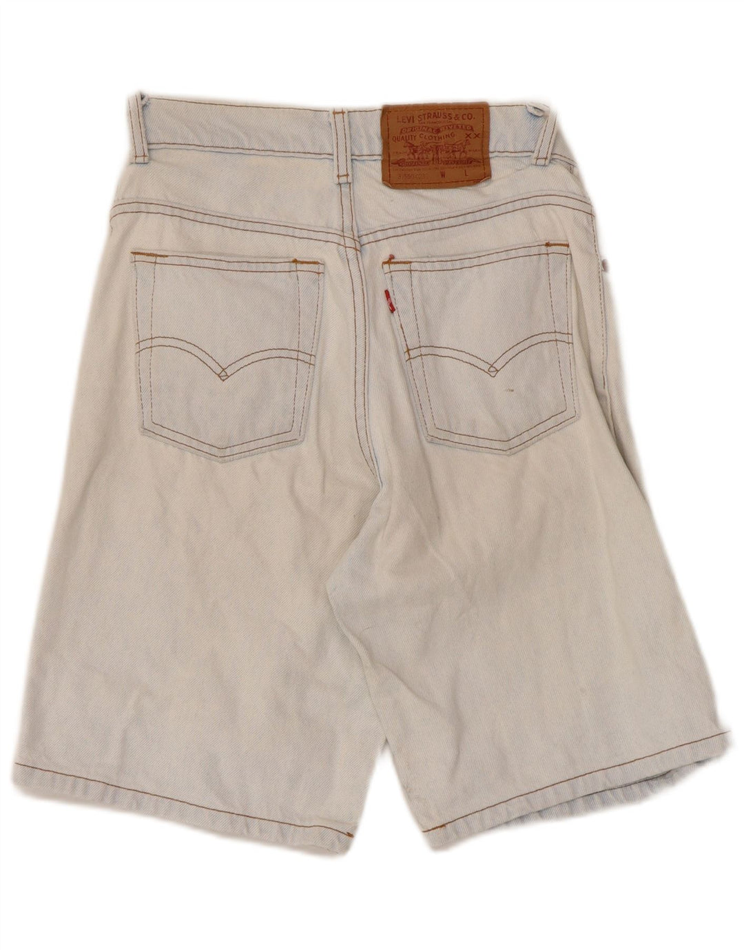 Damskie spodenki jeansowe Levi's 550 US 5 Small W25 Niebieskie bawełniane