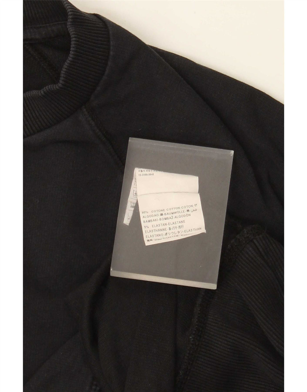Męska bluza Benetton XL, czarna, bawełniana