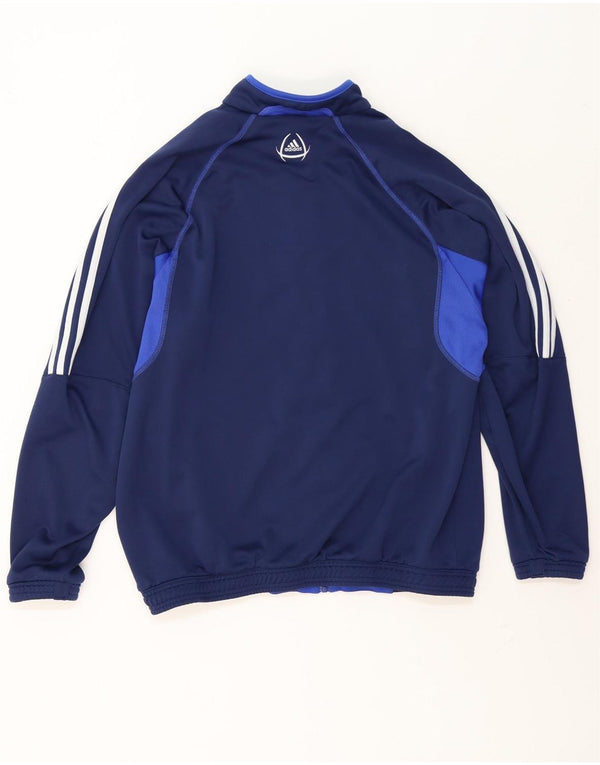 Adidas Męska kurtka dresowa Climacool UK 42/44 Duży niebieski blok kolorów