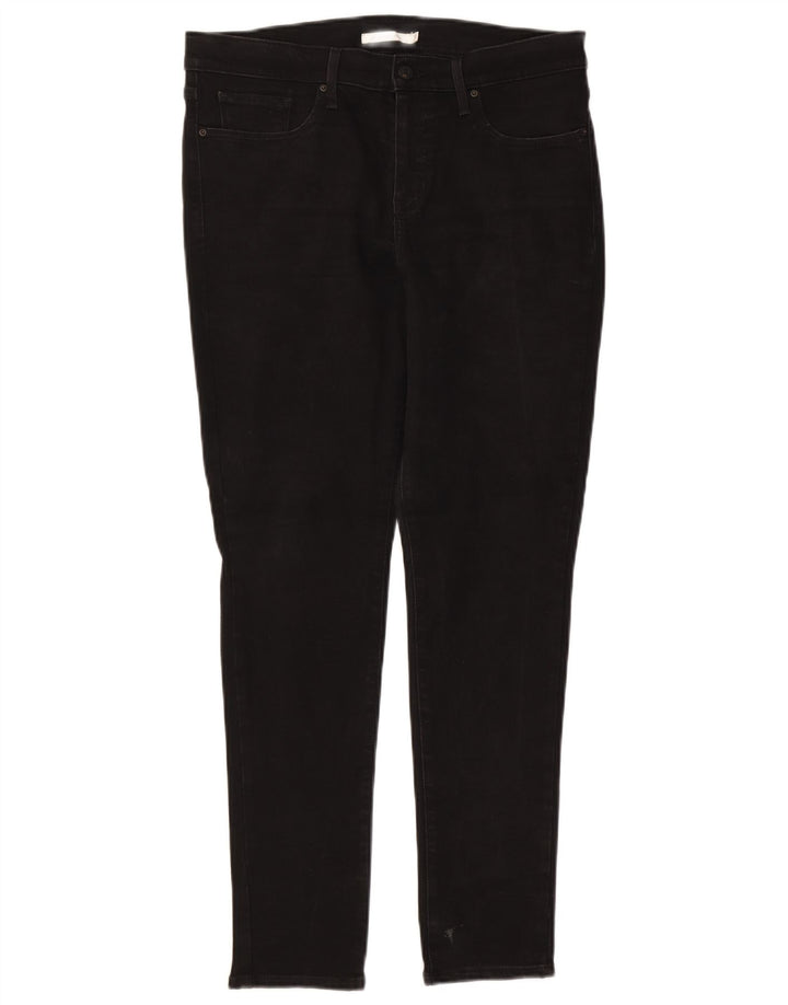 Damskie jeansy LEVI'S 311 Shaping W31 L30 Czarna bawełna