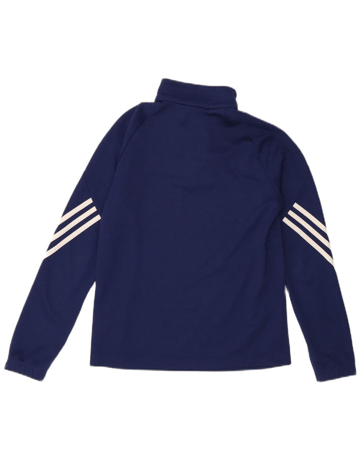 Dres chłopięcy Adidas Climalite Pullover Top 11-12 lat, duży, granatowy
