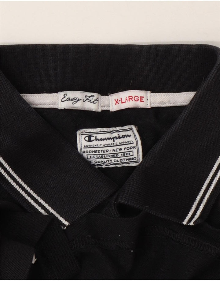 Męska koszulka polo Champion Easy Fit XL w kolorze szarym