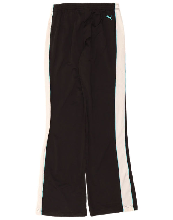 Damskie spodnie dresowe PUMA UK 14, duży czarny poliester z blokami kolorów