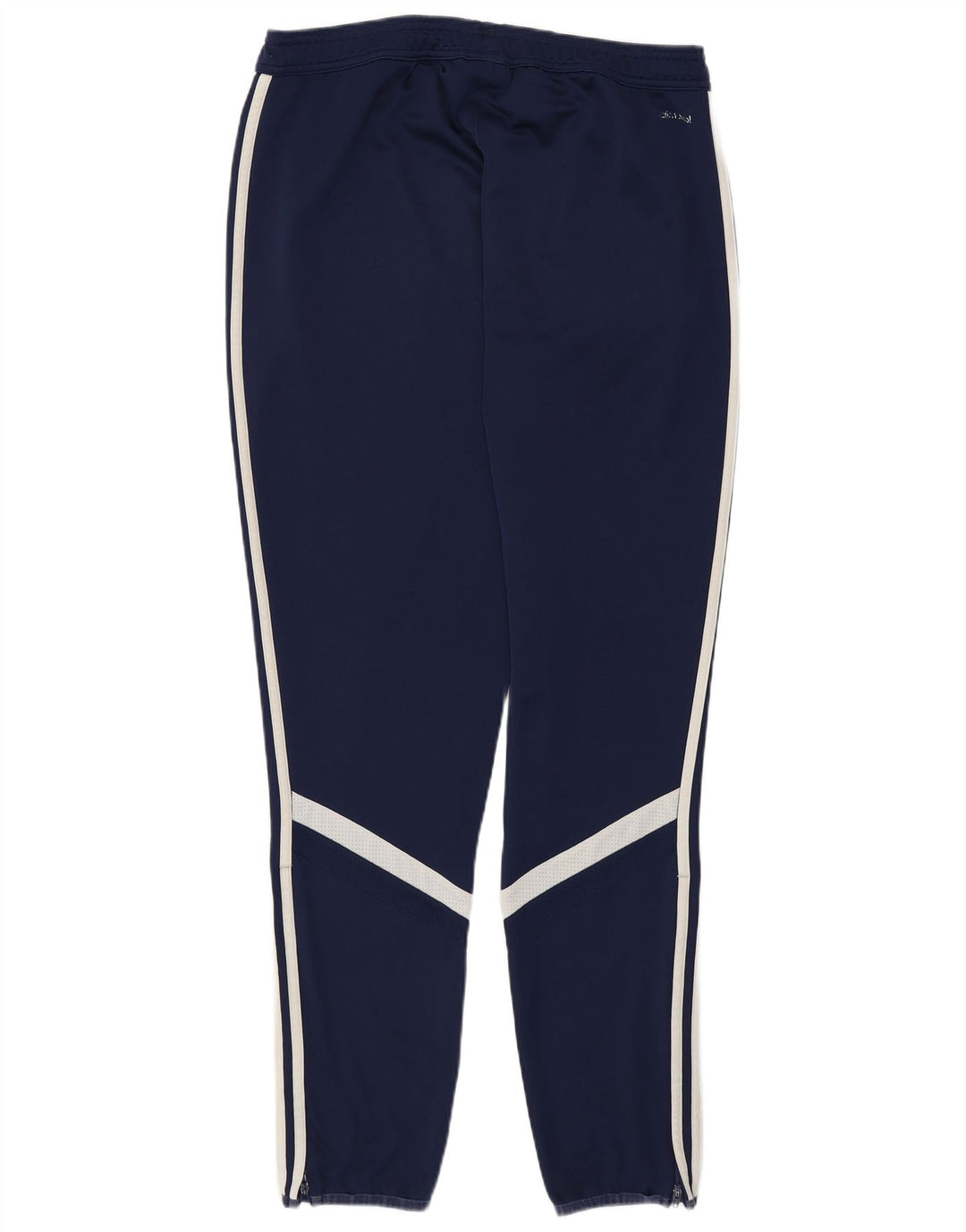 Męskie spodnie dresowe Adidas Climacool, duże, granatowe, z blokami kolorów