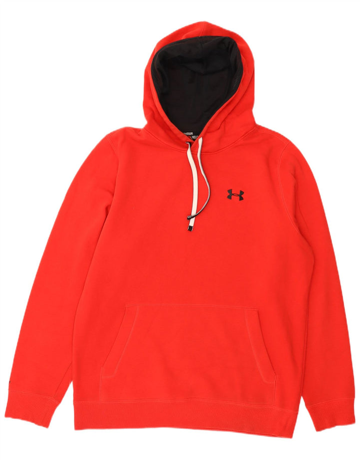 Męski sweter z kapturem UNDER ARMOUR w kolorze średnio czerwonym