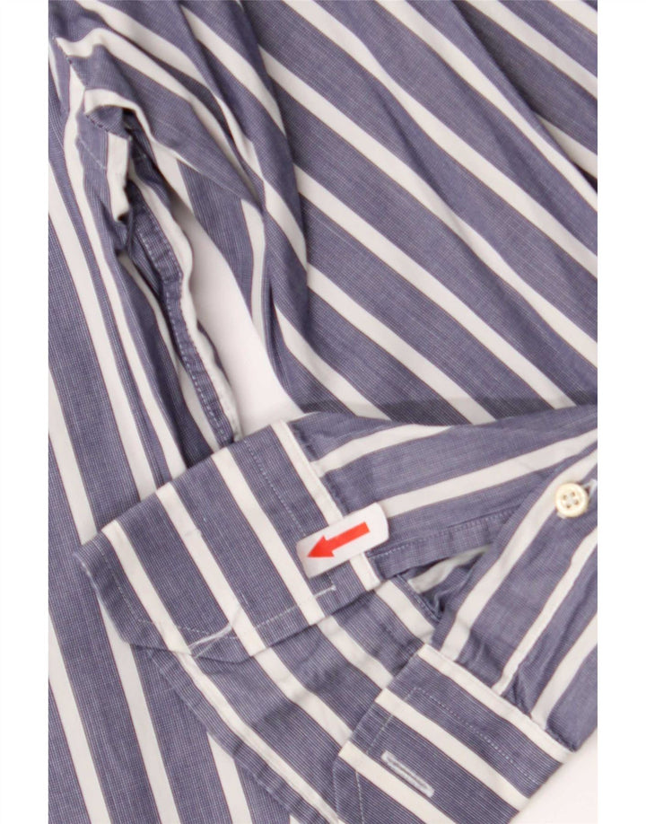 Koszula męska Massimo Dutti w duże niebieskie prążki