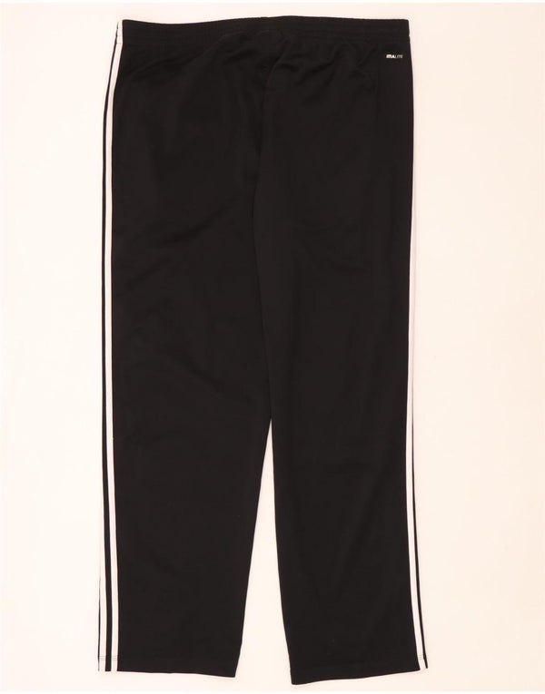 Męskie spodnie dresowe Adidas Climalite XL, czarne, poliestrowe