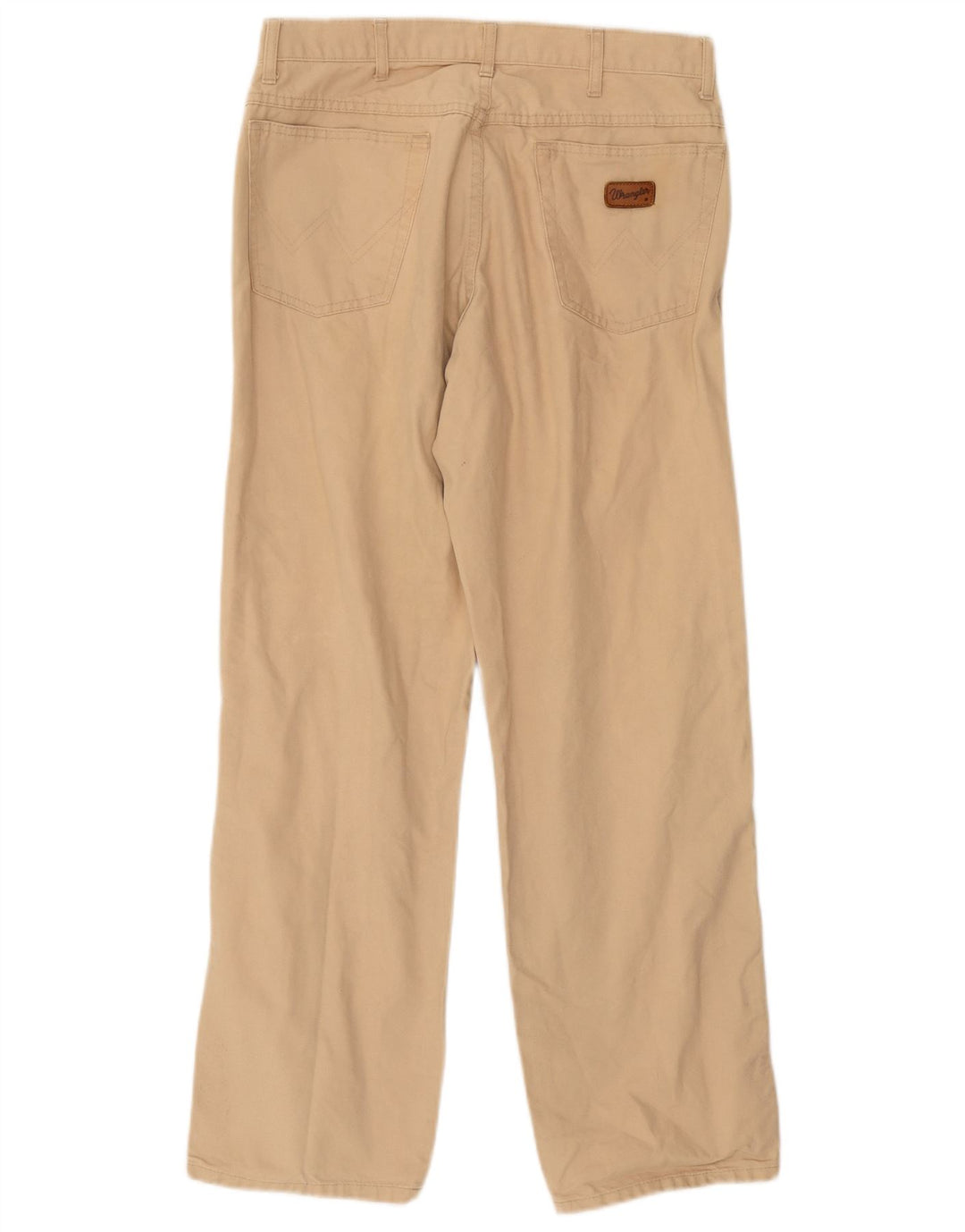Spodnie męskie Wrangler Straight Casual W32 L29 Beżowe