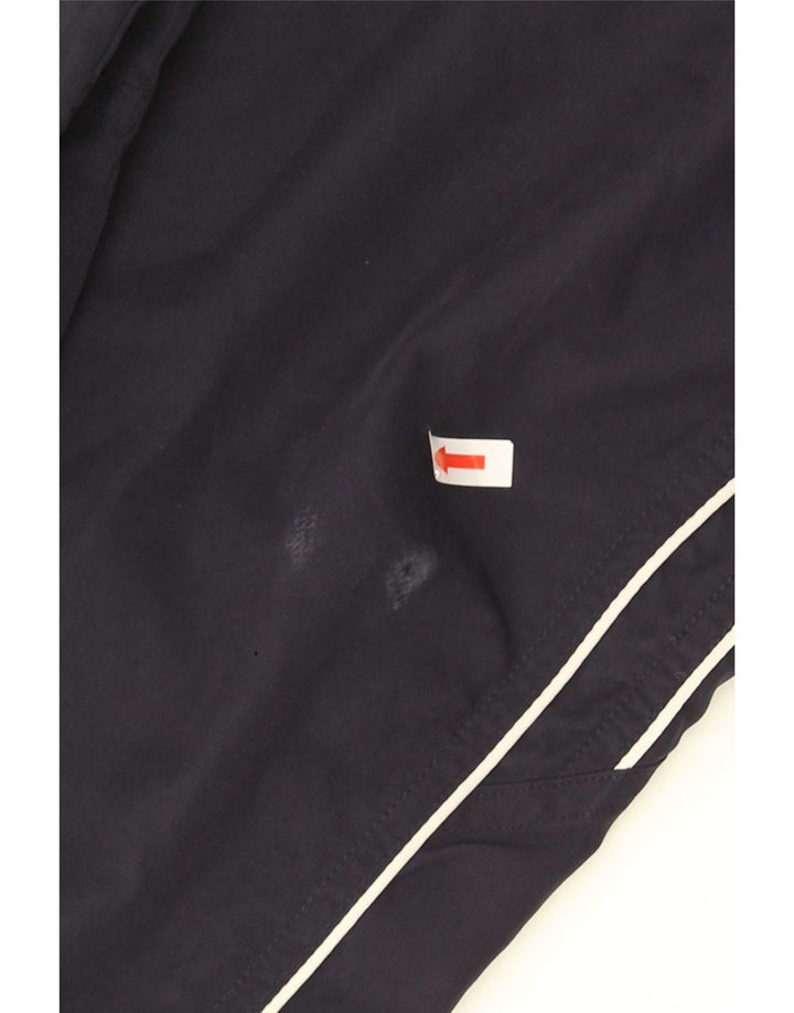 Męskie spodnie dresowe Reebok, średni granatowy nylon